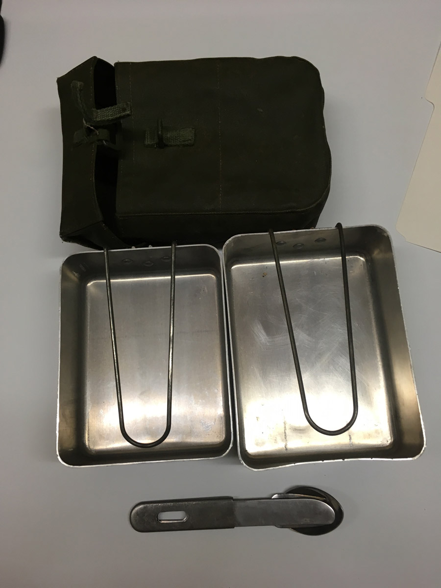 Mess Tin / Knife Fork Spoon Combination